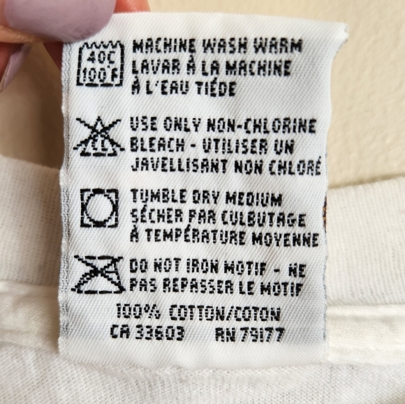 Vintage Hard Rock Cafe Indianapolis White Cotton Tee Shirt Size L - Picture 13 of 14